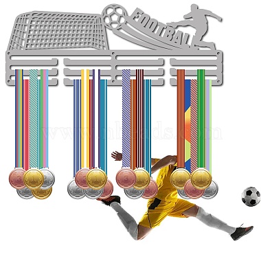 Support de mur d'affichage de support de cintre de médaille de fer de mode(ODIS-WH0023-085)-7