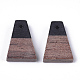 Resin & Wood Pendants(X-RESI-S358-52J)-2