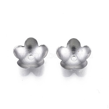 Non-Tarnish 304 Stainless Steel Bead Caps(STAS-S057-49)-2