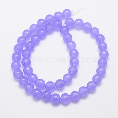 Natural & Dyed Malaysia Jade Bead Strands(G-A146-8mm-A19)-2