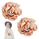 2Pcs Polyester Flower Iron Pins(JEWB-GO0001-18C)-1
