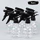 250ml Empty Plastic Spray Bottles with Black Trigger Sprayers Clear Trigger Sprayer Bottle with Adjustable Nozzle for Cleaning Gardening Plant Hair Salon(AJEW-BC0005-71)-5