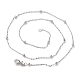 Brass Cable Chain Necklaces(NJEW-I247-02P)-3