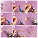 ARRICRAFT DIY Geometry Dangle Earring Making Kit(FIND-AR0002-13)-4