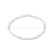 Natural Moonstone Beaded Bracelets, Inner Diameter: 5.35cm(BJEW-JB10215-01)