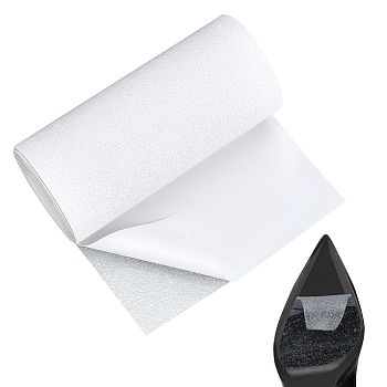 TPR(Thermoplastic Rubber) Antiskid Adhesive Film, Flat, Clear, 100x0.7mm, 1.09 yards(1m)/sheet