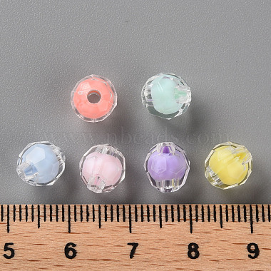 Perles en acrylique transparente(X-TACR-S152-17A)-4