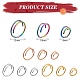 12Pcs 12 Style Double Nose Ring for Single Piercing(AJEW-SZ0002-19)-7