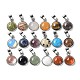 Natural & Synthetic Mixed Stone Pendants(G-K337-07C)-1