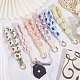 6Pcs 6 Colors Bohemia Cotton Daisy Wrist Strap Pendant Decorations(HJEW-GL0001-14)-3