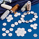 Elite 200Pcs Mirror Effect Acrylic Sew on Rhinestone(DIY-PH0021-95E)-5