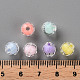 Perles en acrylique transparente(X-TACR-S152-17A)-4