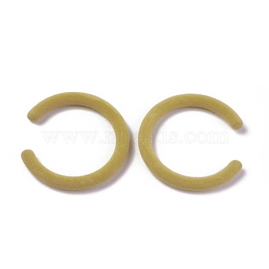 Flocky Acrylic Beads(X-OACR-L010-C-10)-2
