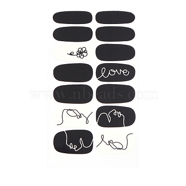 Full Cover Nail Art Stickers(MRMJ-T040-116)-2