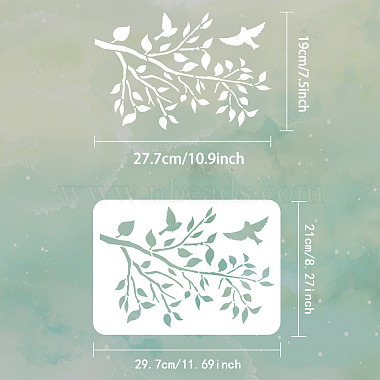 Plastic Drawing Painting Stencils Templates(DIY-WH0396-662)-2