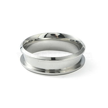 201 ajuste de anillo de dedo ranurado de acero inoxidable(STAS-TAC0001-10E-P)-2