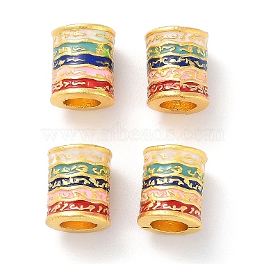 Alloy Enamel European Beads(ENAM-B001-04A)-3