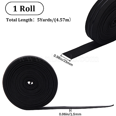 Flat Polyester Non-Slipped Elastic Cord(OCOR-GF0003-16B-01)-2