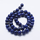 Natural Lapis Lazuli Beads Strands(G-P348-01-2mm)-2