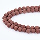 Synthetic Lava Rock Beads Strands(G-S277-8mm-02)-4
