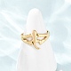 304 Stainless Steel Cuff Open Rings(SA-CBA725A-18G)-2