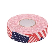 Bockey Masking Tape, Adhesive Tape Textured Polyester, for Bockey Packaging, Red, 91~100.5x24.5~25mm, about 27.34Yards(25m)/roll(AJEW-WH0241-43A)