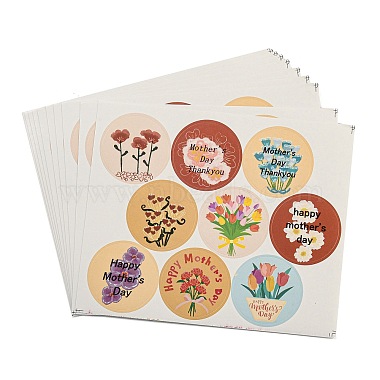 Mixed Color Paper Stickers
