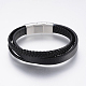 Leather Cord Multi-strand Bracelets(BJEW-F325-13P)-1