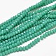 Faceted Rondelle Glass Beads Strands(X-GLAA-I033-3mm-09)-1