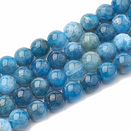 Natural Apatite Beads Strands, Round, 7.5mm, Hole: 1mm, about 53pcs/strand(G-S333-7.5mm-012)