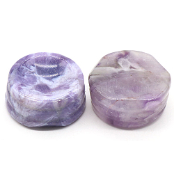 Natural Amethyst Display Base Stand Holder for Crystal, Crystal Sphere Stand, 2.7x1.2cm(WICR-PW0001-16T)