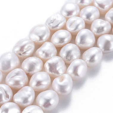 Brins de perles de keshi naturelles(PEAR-S020-X01)-2