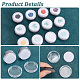 Column Plastic Loose Diamond Storage Screw Top Foam Gem Jars(CON-HY0001-04A)-4