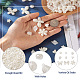 180Pcs 9 Style ABS Plastic Imitation Pearl Beads(OACR-CD0001-08)-5