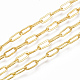 Brass Paperclip Chains(X-CHC-S008-001A-G)-1