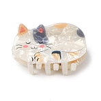 PVC Claw Hair Clips, Hair Accessories for Women Girls, Cat Shape, 34.5x66x37.5mm(PHAR-F023-01A)
