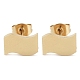 PVD Vacuum Plating 304 Stainless Steel Stud Earrings for Women(EJEW-A048-46F-G)-1