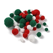 Polyester Ball Decoration, Pom Pom Ball, For DIY Craft, Dark Green, 0.8~3cm, about 100pcs/set(FIND-Z042-01A)