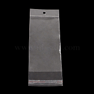 Rectangle OPP Cellophane Bags, Clear, 26.5x11cm, Unilateral Thickness: 0.035mm, Inner Measure: 21x11cm(OPC-R012-75)
