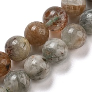 Natural Quartz Beads Strands, Round, 8mm, Hole: 1mm, about 51pcs/strand, 15.43''(39.2cm)(G-A219-A06-03)