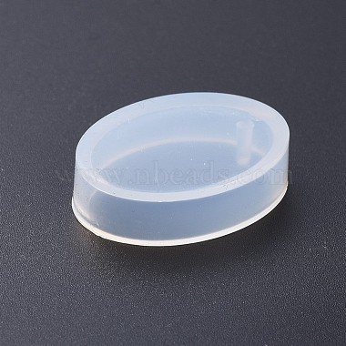 Oval Shape DIY Silicone Pendant Molds(X-AJEW-P038-01)-3