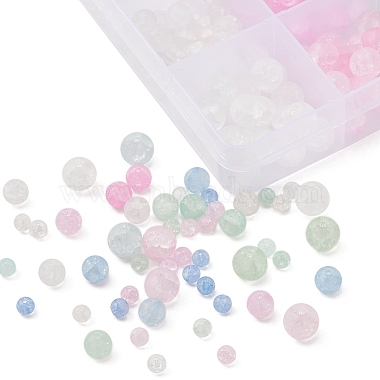 12 style perles de verre craquelées(GLAA-YW0001-23)-5