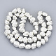 Electroplated Natural Lava Rock Beads Strands(G-S352-29S)-2