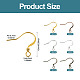 60Pcs 6 Colors Brass French Earring Hooks(KK-TADJ0001-10)-3