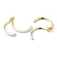 Alloy Enamel Stud Earrings(EJEW-A047-02A)-2