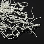 Silver Iron Earring Hooks(E135-S)