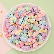Opaque Resin Imitation Food Decoden Cabochons, Candy, Mixed Color, 9x16x7.5mm(RESI-K027-16)