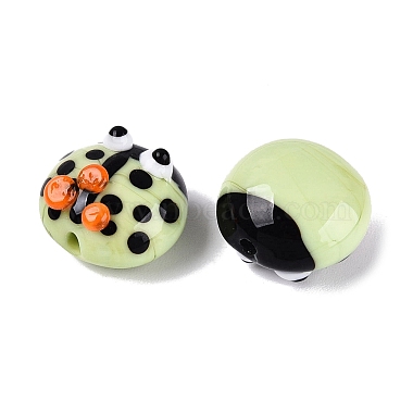 Handmade Bumpy Lampwork Beads(LAMP-Q039-15G)-3