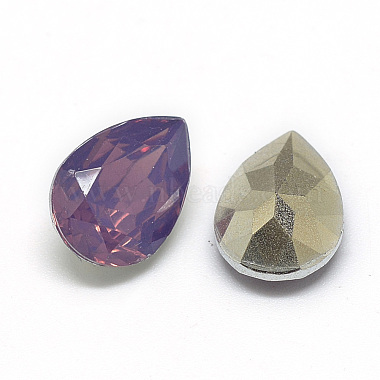 Pointed Back Resin Rhinestone Cabochons(RESI-T014-13x18mm-A11)-2