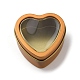 Tinplate Iron Heart Shaped Candle Tins(CON-NH0001-01B)-1
